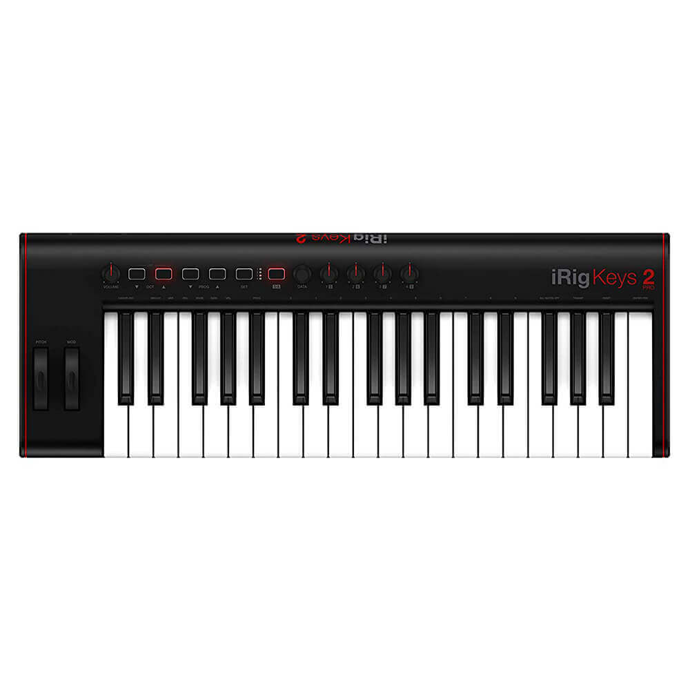 IP-IRIG-KEYS2PRO-IN CONTROLADOR DE 37 TECLAS USB/MIDI IK MULTIMEDIA                                 