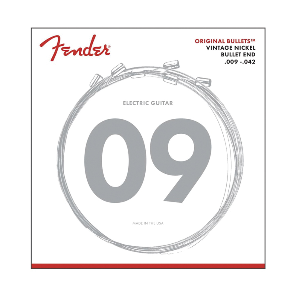 0733150403 SET DE CUERDAS 3150L PURE NICKEL BULLETS 9-42 P/ GUIT. ELECT. FENDER