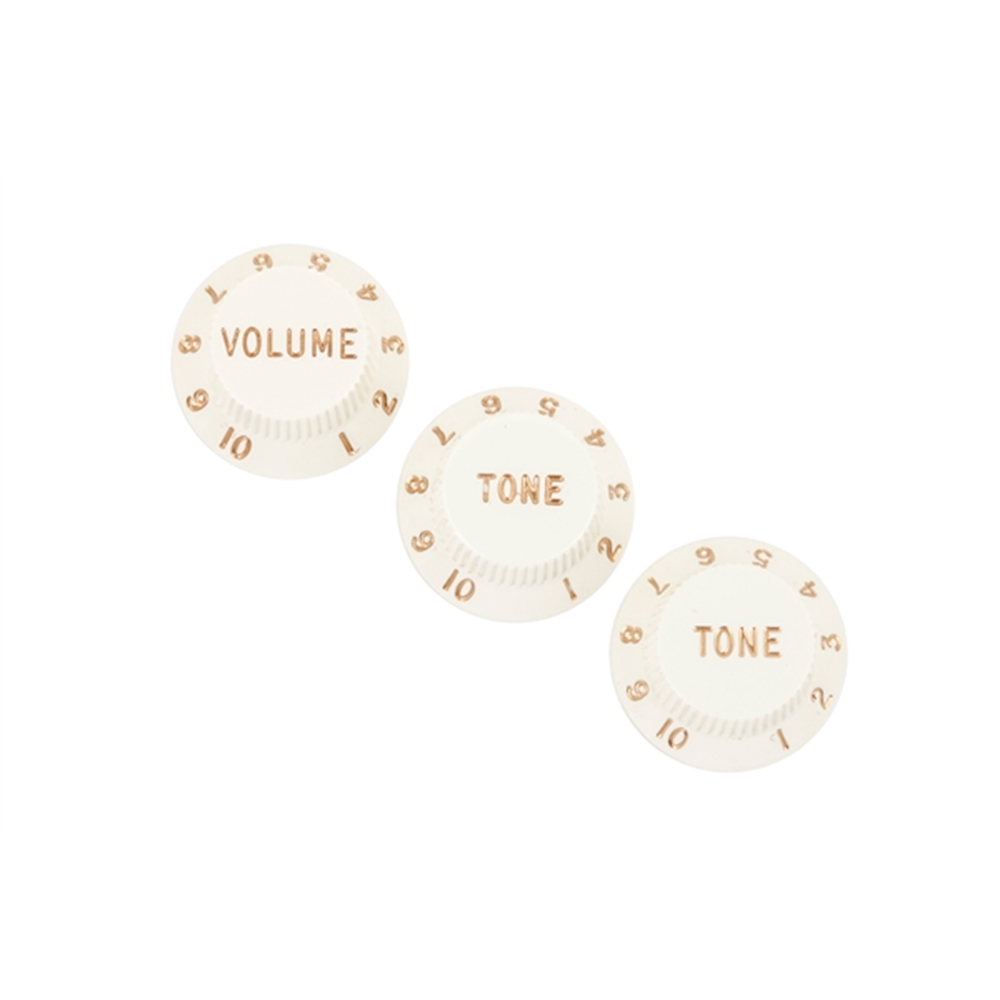 0056254049 SET DE PERILLAS ORIGINALES VOLUMEN (1) / TONO (2) P/ STRATOCASTER FENDER                 