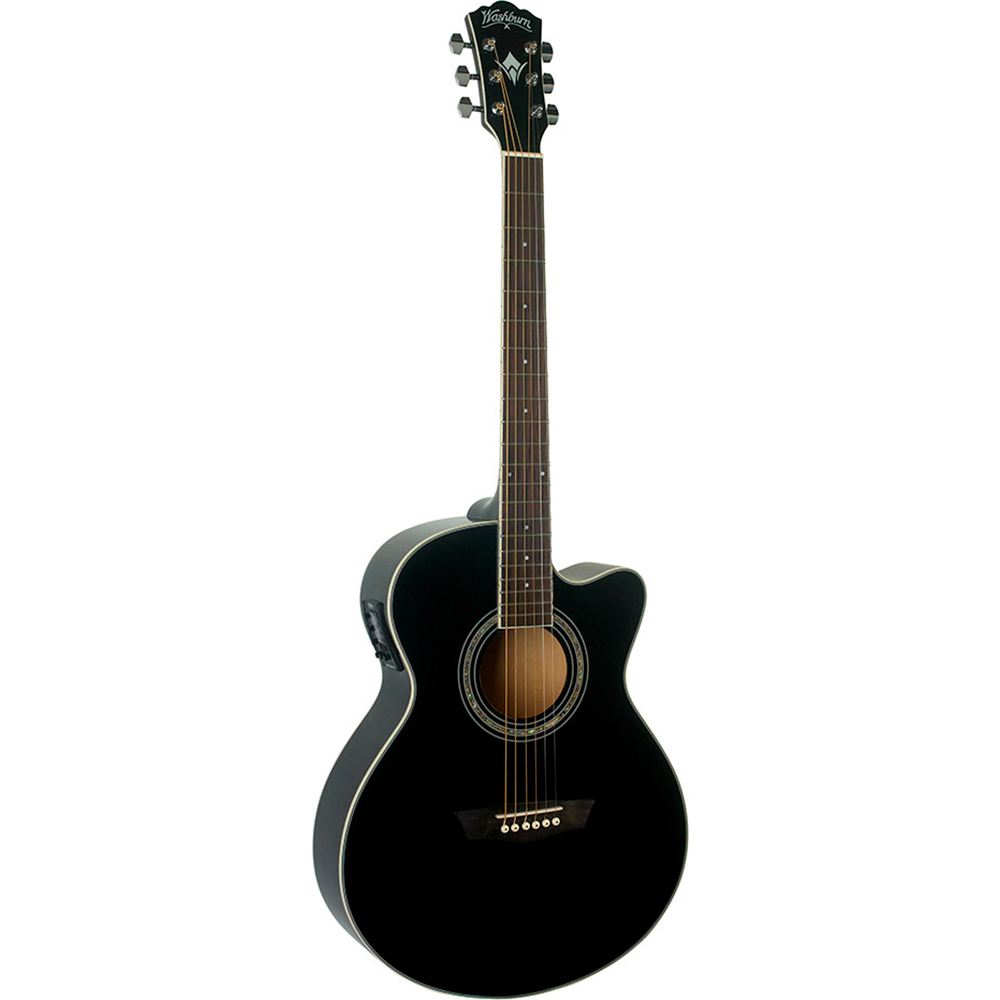 EA12B GUITARRA ELECTROACUST. MINI JUMBO WASHBURN