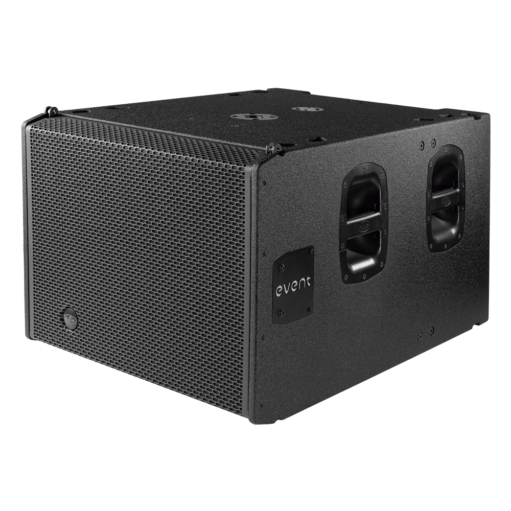 EVENT-118A SUBWOOFER AMPLIFICADO 18 2000W PEAK 134DB DAS