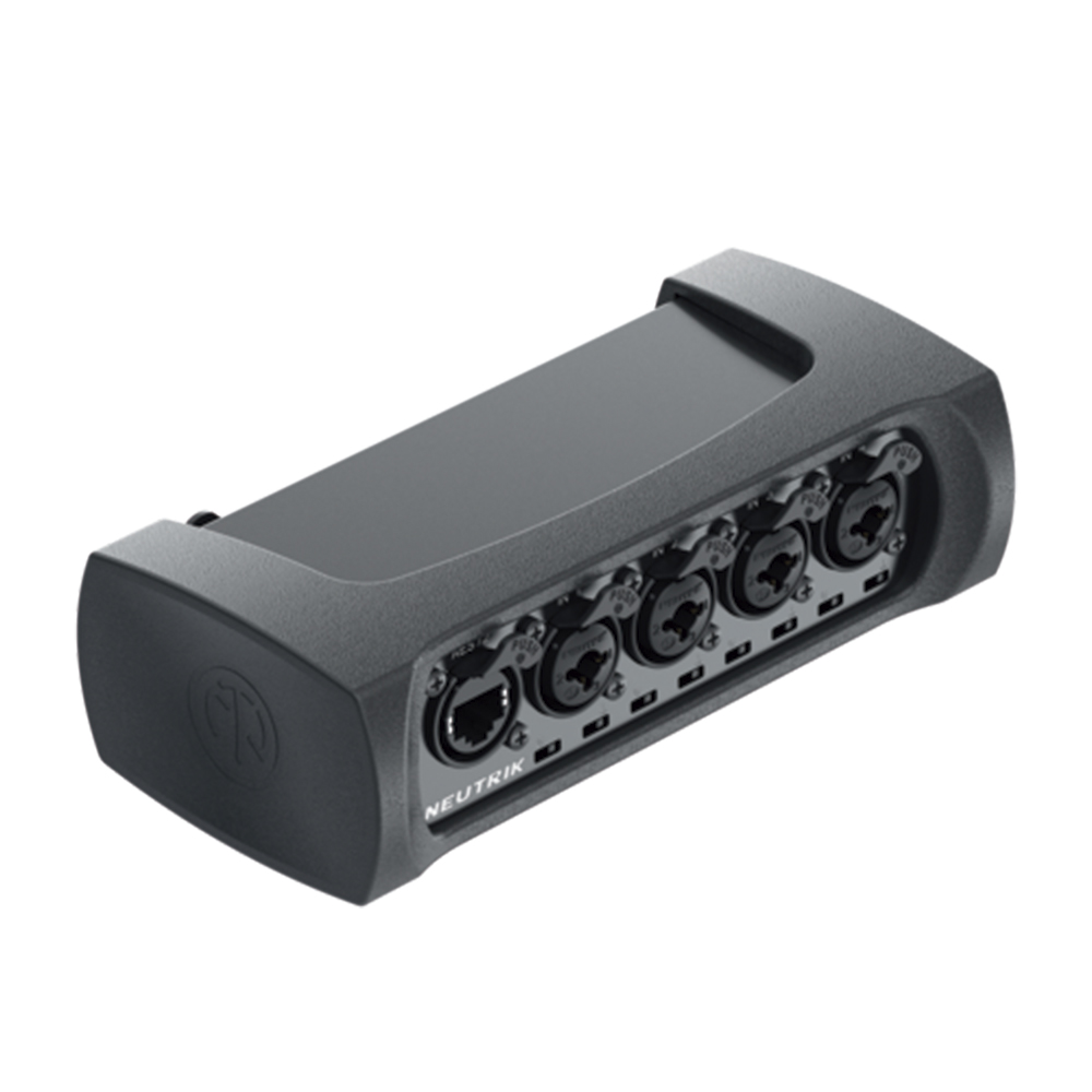 NA-4I4O-AES72 INTERFAZ RJ45 DE 4 CANALES XLR AES3 DMX NEUTRIK