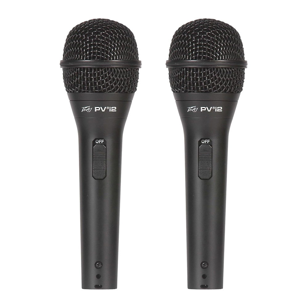 PVI2 (2 PACK) PAR DE MICROFONOS DINAMICO PARA VOZ PEAVEY                                            