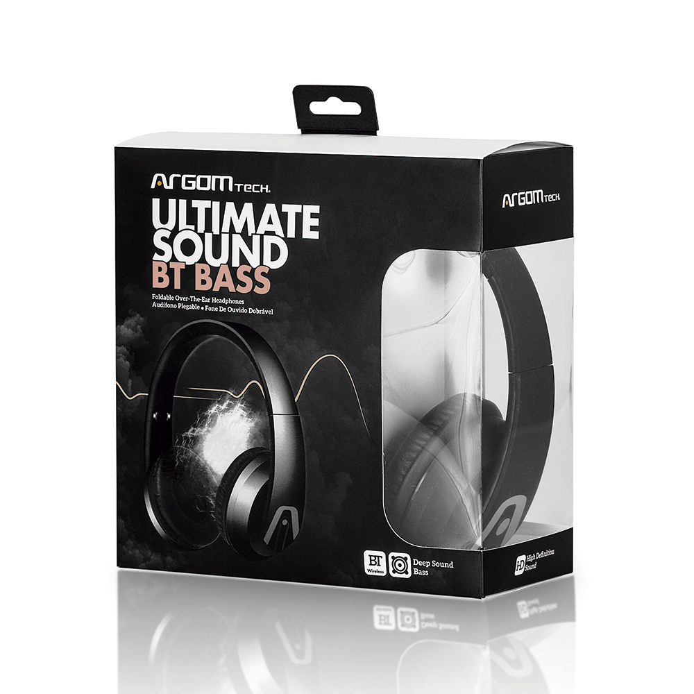HS-2610BK / BTOOTH AUDIFONO ARGOM / HEADSETS-BLUETOOTH / ULTIMATE SOUND BASS BT