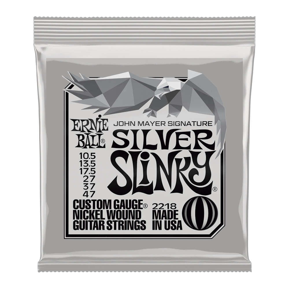 P02218 SET DE CUERDAS P/GUIT. ELECT. SILVER SLINKY JOHN MAYER SIGNATURE ERNIE BALL