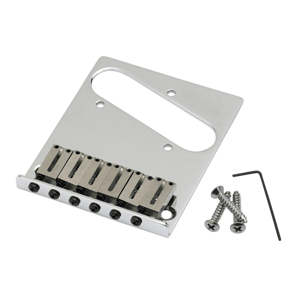 0990807100 KIT DE PUENTE DE 6 ESPACIOS AMERICAN SERIES P/ GUIT. ELECT. TELECASTER FENDER