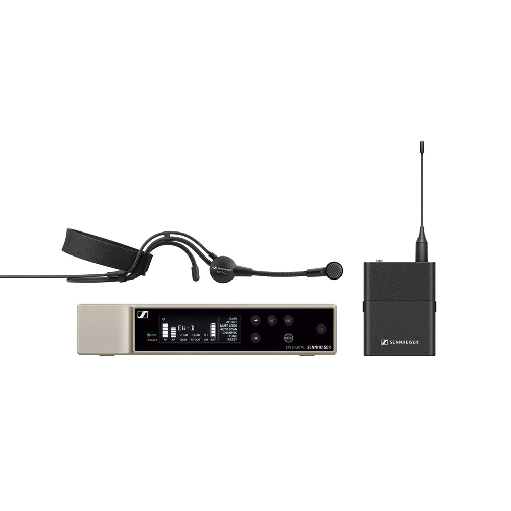 508711 EW-D ME3- R1 MICROFONO INALAMB. DE DIADEMA CARDIODE DIGITAL 520-576 MHZ SENNHEISER           