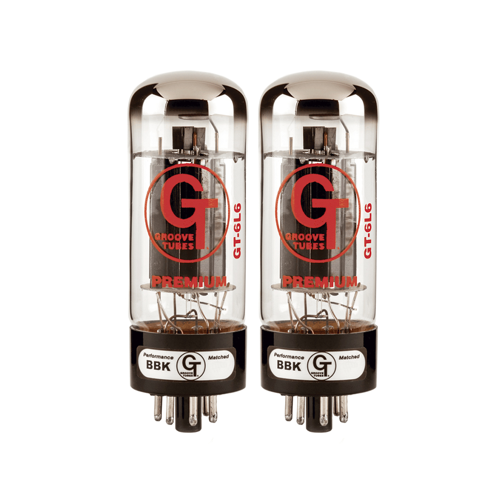 5550113521 GT-6L6-S SET DE 2 TUBOS MED P/AMPLIFICADOR GROOVE TUBES FENDER