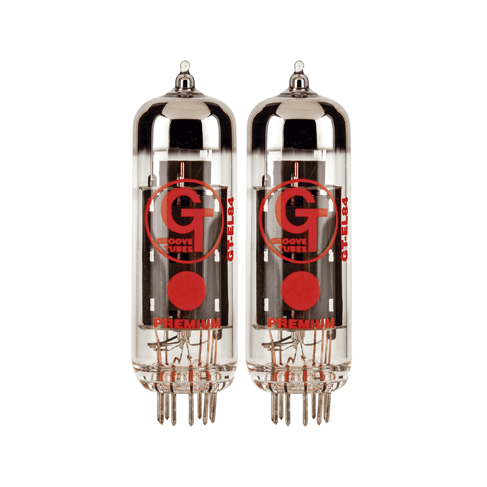 5550113580 GT-EL84-S SET DE 2 TUBOS MED P/AMPLIFICADOR GROOVE TUBES FENDER