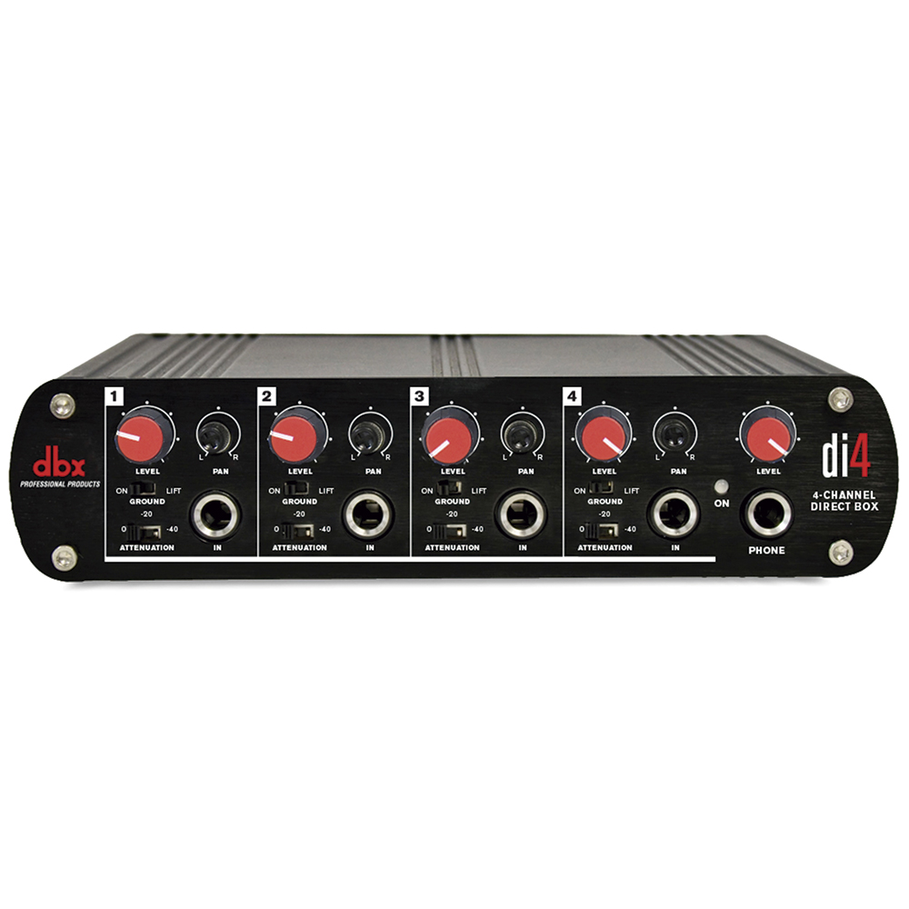 DBXDI4 CAJA DIRECTA ACTIVA 4 CANALES DBX                                                            