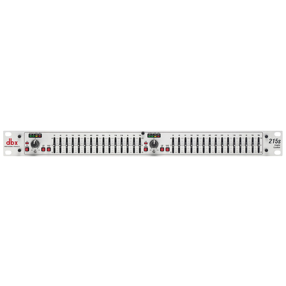 DBX215SV ECUALIZADOR GRAFICO 15 BANDAS DOBLES DBX                                                   