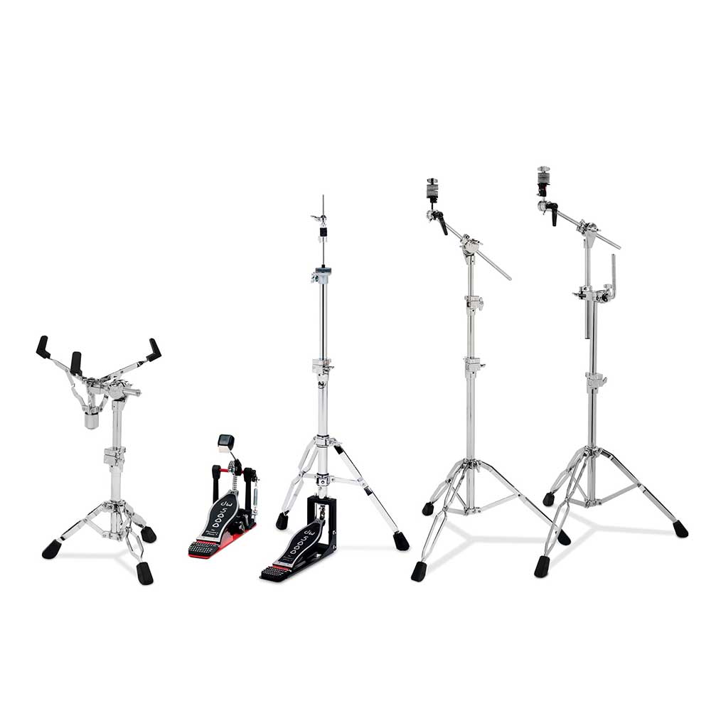 DWCP5000PK4 KIT DE HERRAJES (HIHAT, REDOBLANTE, PEDAL, BOOM, BOOM/TOM)  PARA BATERIA DW DRUMS