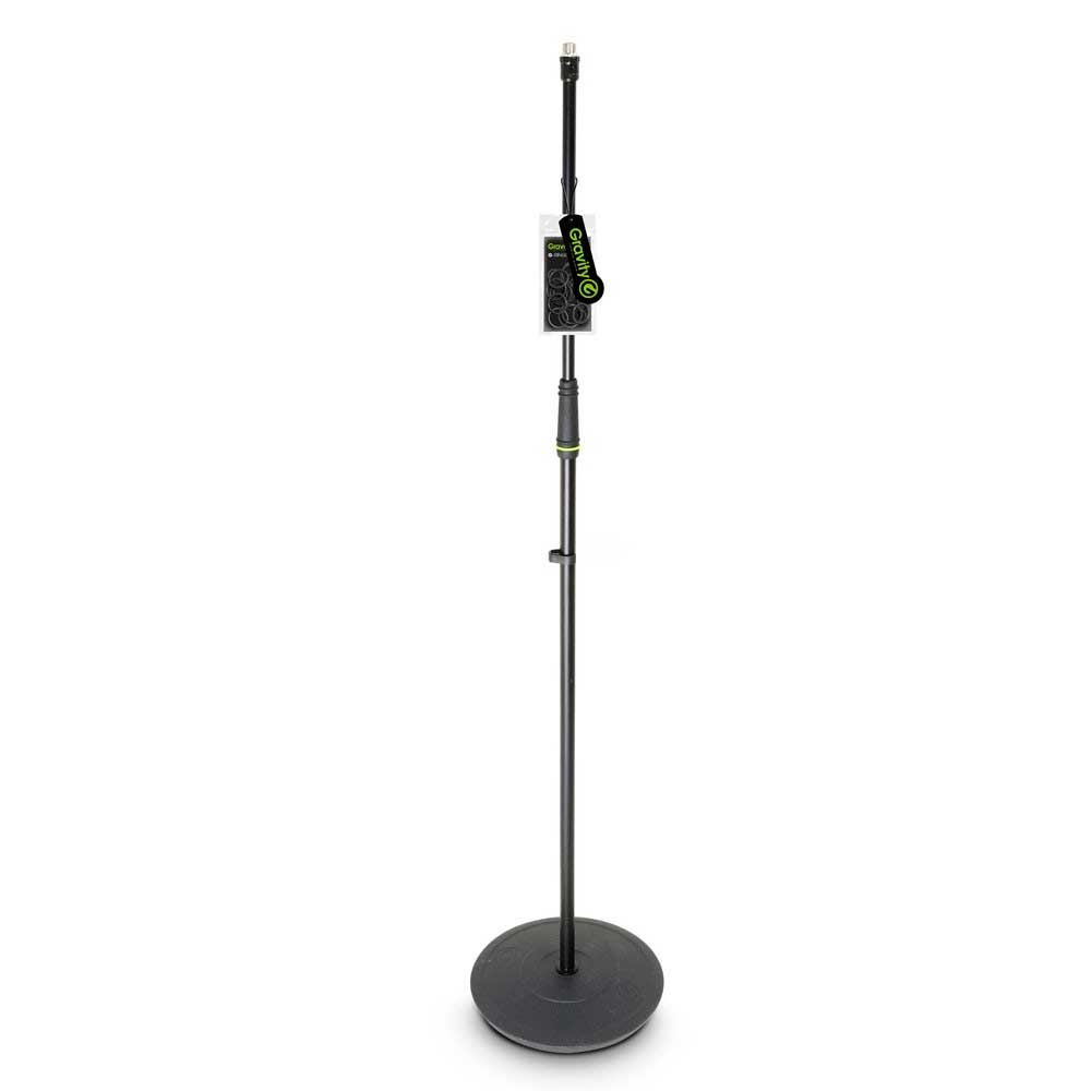 GMS23 PEDESTAL RECTO P/MICROFONO DE BASE REDONDA GRAVITY STANDS