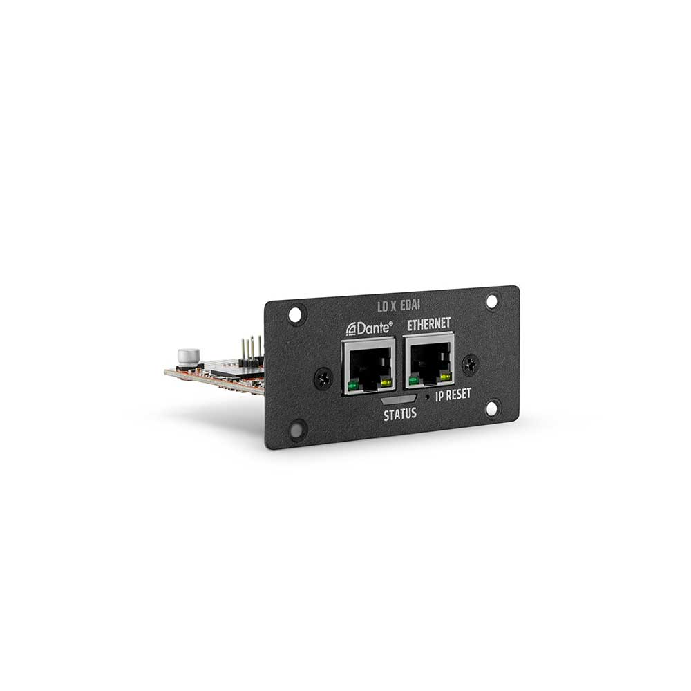 LDXEDAI TARJETA DE EXPANSION AUDIO ETHERNET DANTE P/AMPLIFICADOR IPA LD SYSTEMS