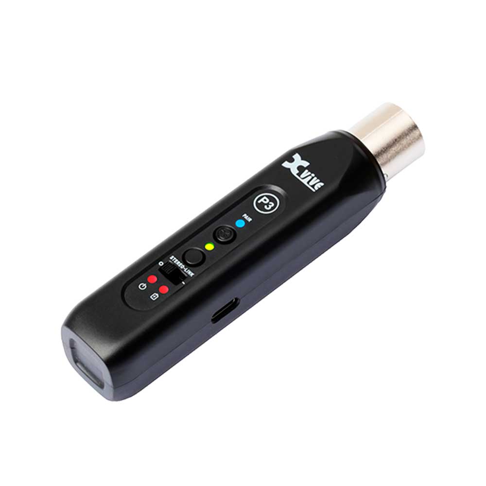 P3 RECEPTOR DE AUDIO BLUETOOTH 5.0 XLR 16-BIT/48KHZ XVIVE