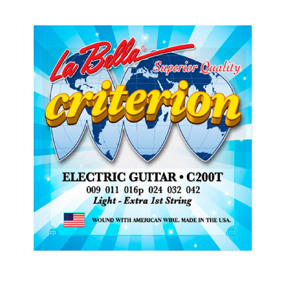 C200T JUEGO DE CUERDAS P/GUITARRA ELECTRICA LA BELLA