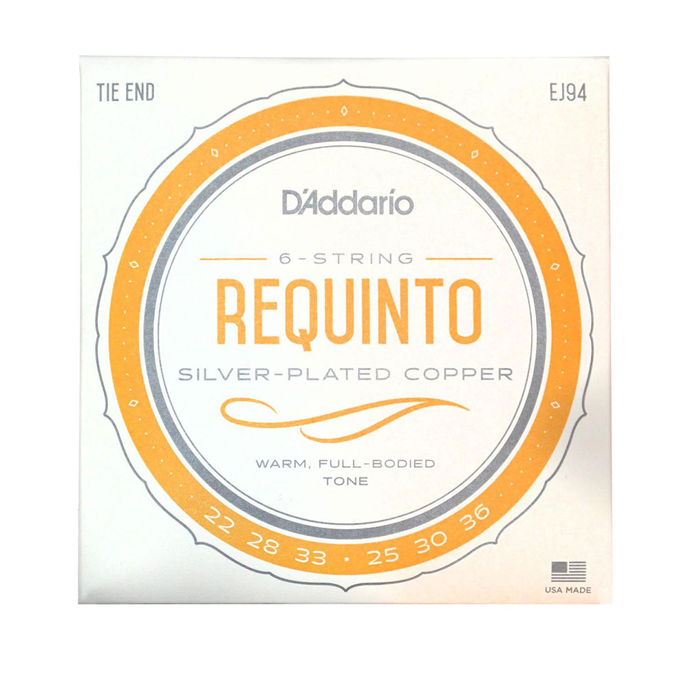 EJ94 SET DE CUERDAS P/REQUINTO SILVER NYLON DADDARIO