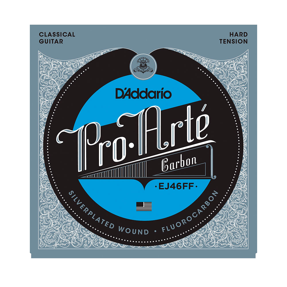 EJ46FF  JUEGO DE CUERDAS P/GUITARRA CLASICA HARD TENSION PRO ARTE DADDARIO