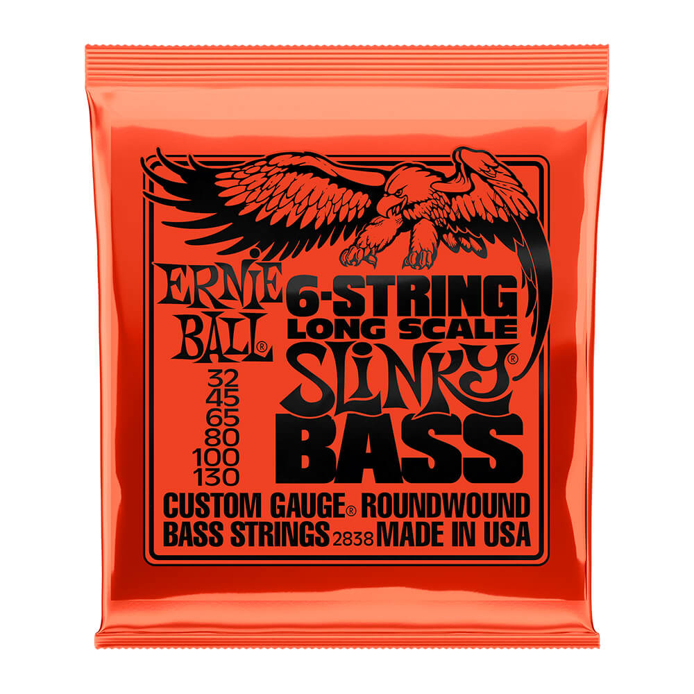 P02838 SET DE CUERDAS P/BAJO ELECT. 6 CUERDAS SLINKY ERNIE BALL