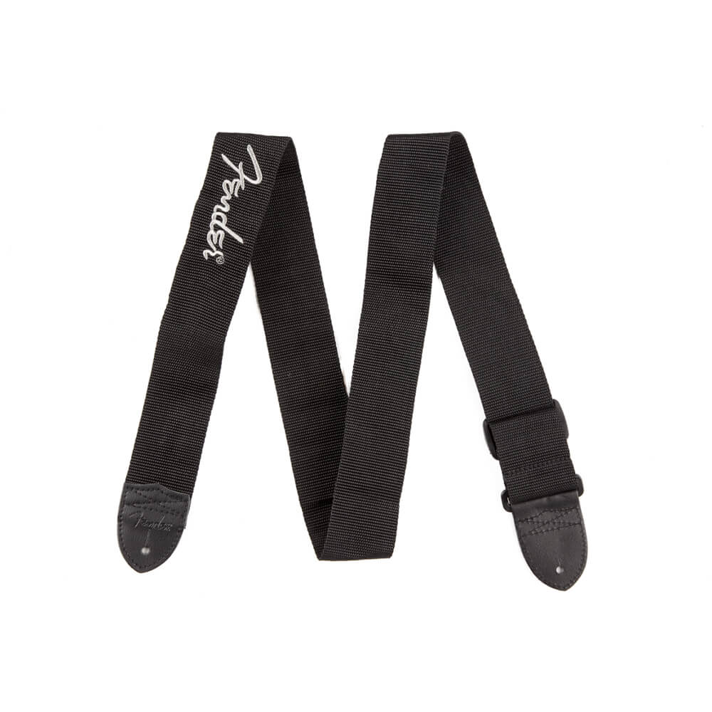 0990662043 CINCHA P/ GUITARRA BLK POLY GREY 2 FENDER