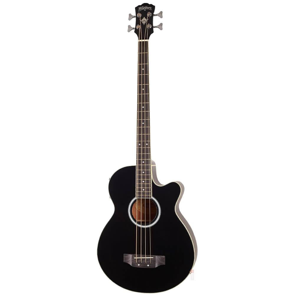 AB5B BAJO ELECTROACUSTICO DE 4 CUERDAS C/ESTUCHE WASHBURN                                           