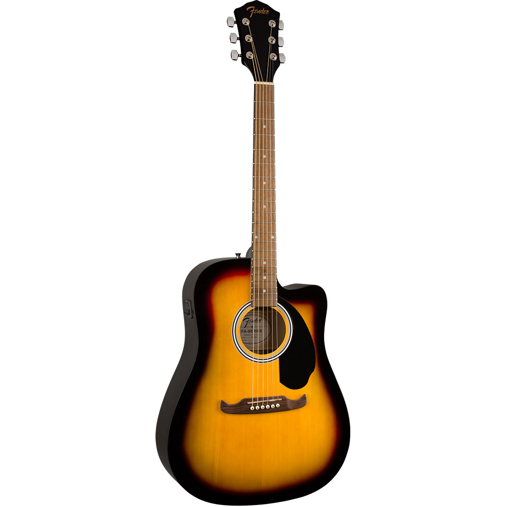 0972713532 FA-125CE GUIT. ELECTROACUST. TAPA Y CUERPO DE TILO SB FENDER                             