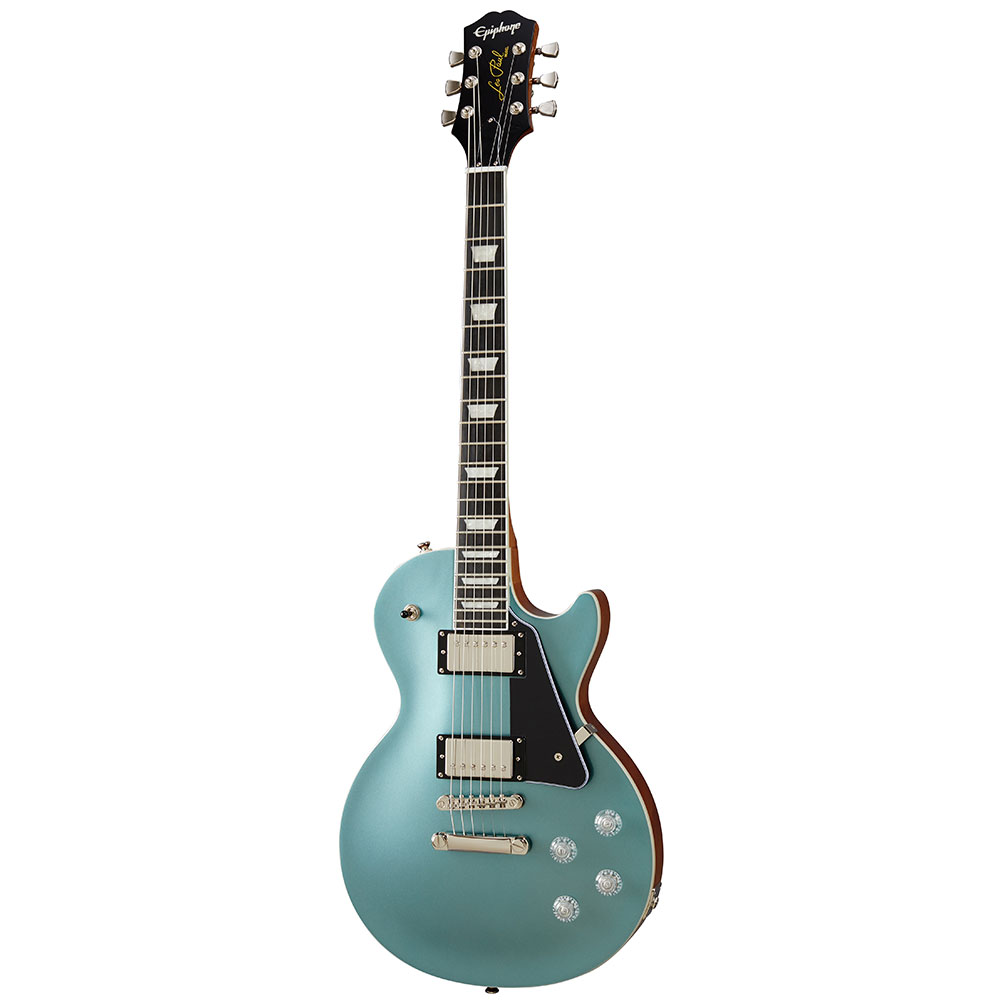 EILMFPENH1 GUIT. ELECT. LES PAUL MODERN FIGURED PELHAM BLUE EPIPHONE 