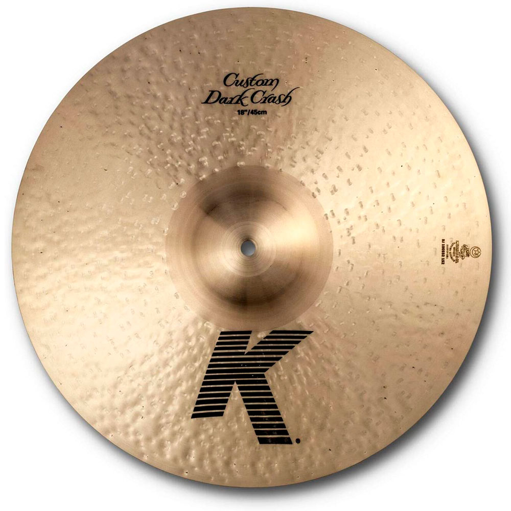 K0953 PLATO K CUSTOM DARK CRASH 18 ZILDJIAN