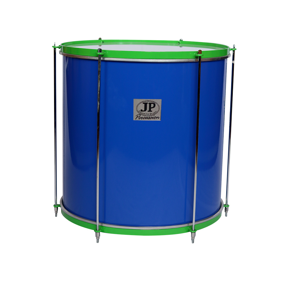 SAMBA BOMBO 16X16 BLUE-GREEN P/BATUCADA JBA JP PERCUSSION