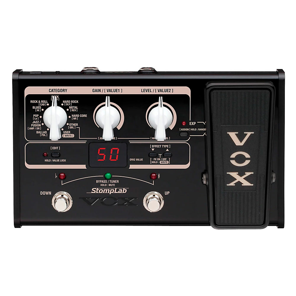 SL2G PEDALERA MULTIEFECTOS DIGITAL VOX                                                              