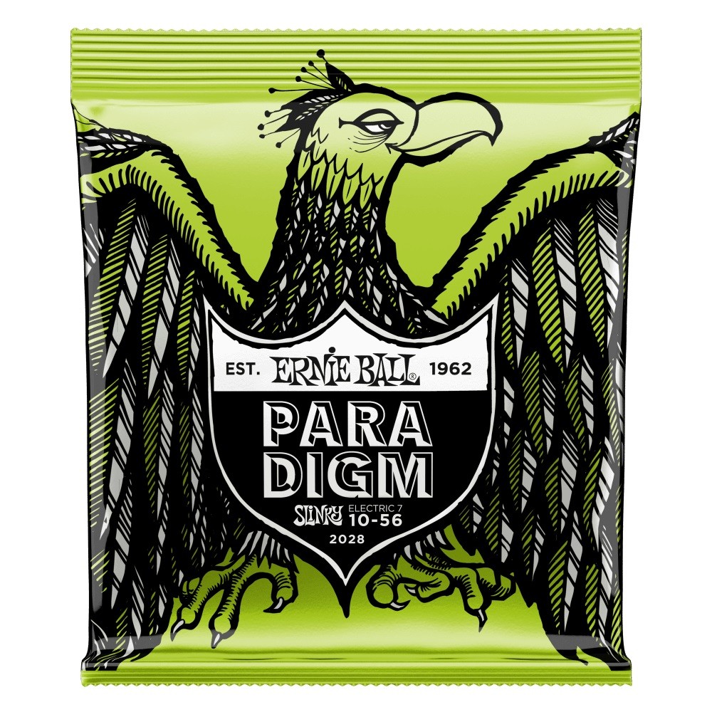 P02028 SET DE 7 CUERDAS P/GUIT. ELECT. PARADIGM REGULAR SLINKY 10/56 ERNIE BALL