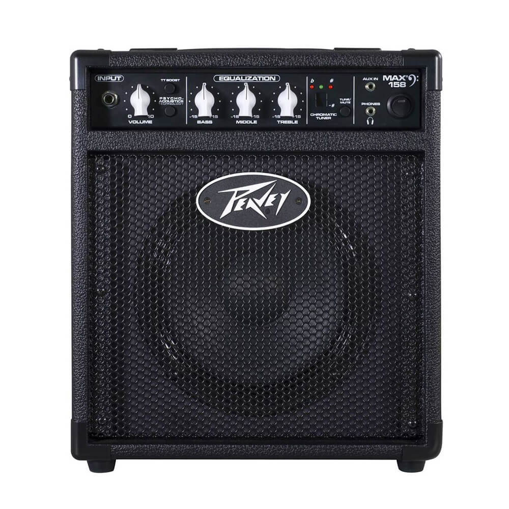 MAX158 AMPLIFICADOR P/BAJO ELECTRICO 15W PEAVEY