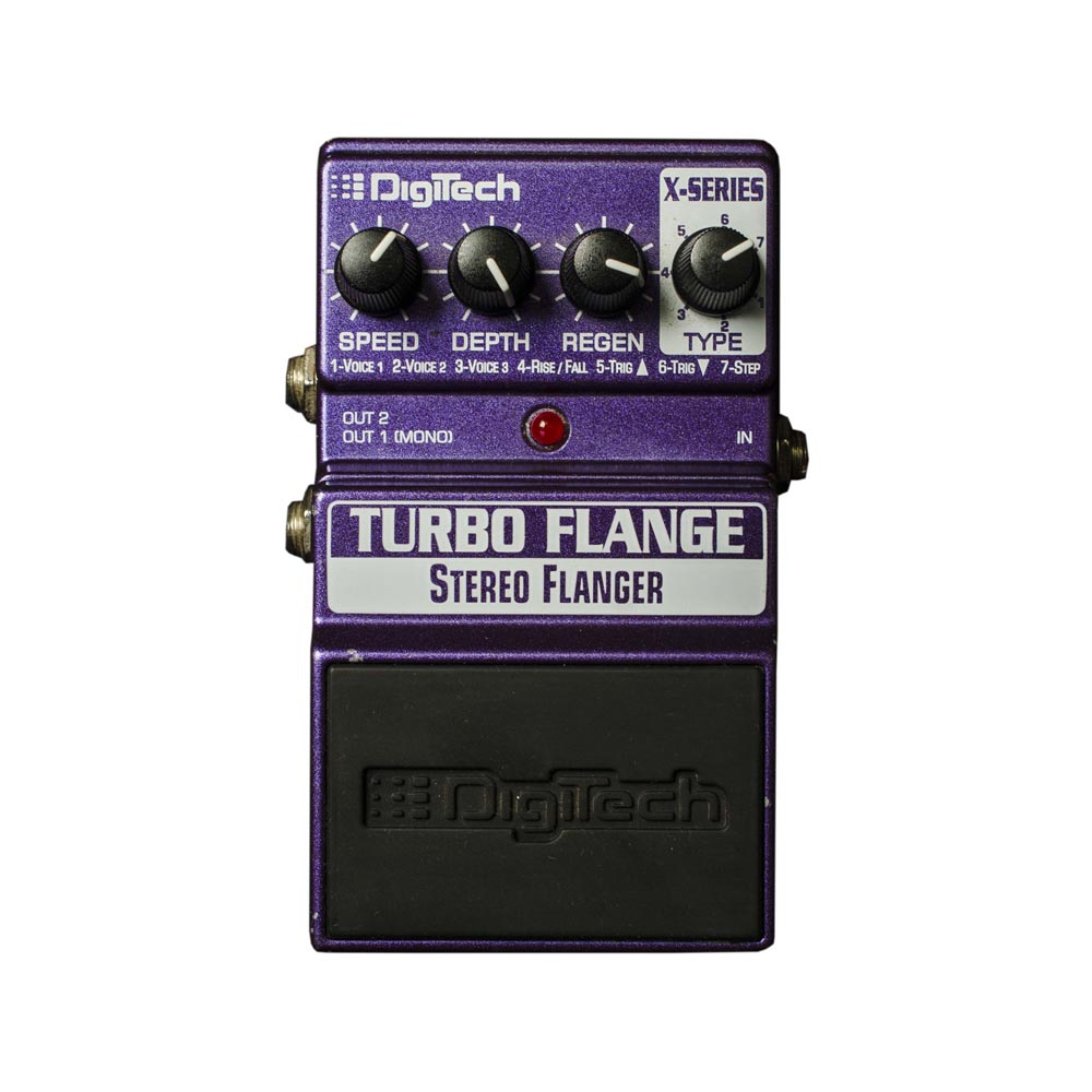 XTFV PEDAL FLANGER TURBO FLANGE DIGITECH
