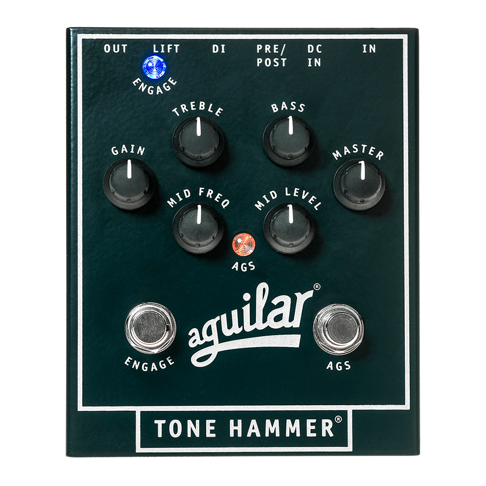 510-250 TONEHAMMER PEDAL PREAMP PARA BAJO AGUILAR                                                   