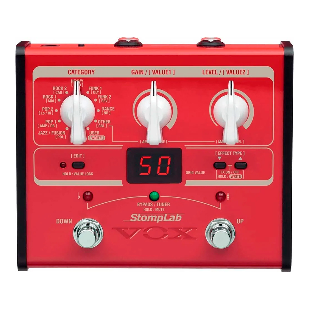 SL1B PEDALERA MULTIEFECTOS PARA BAJO STOMPLAB VOX 
