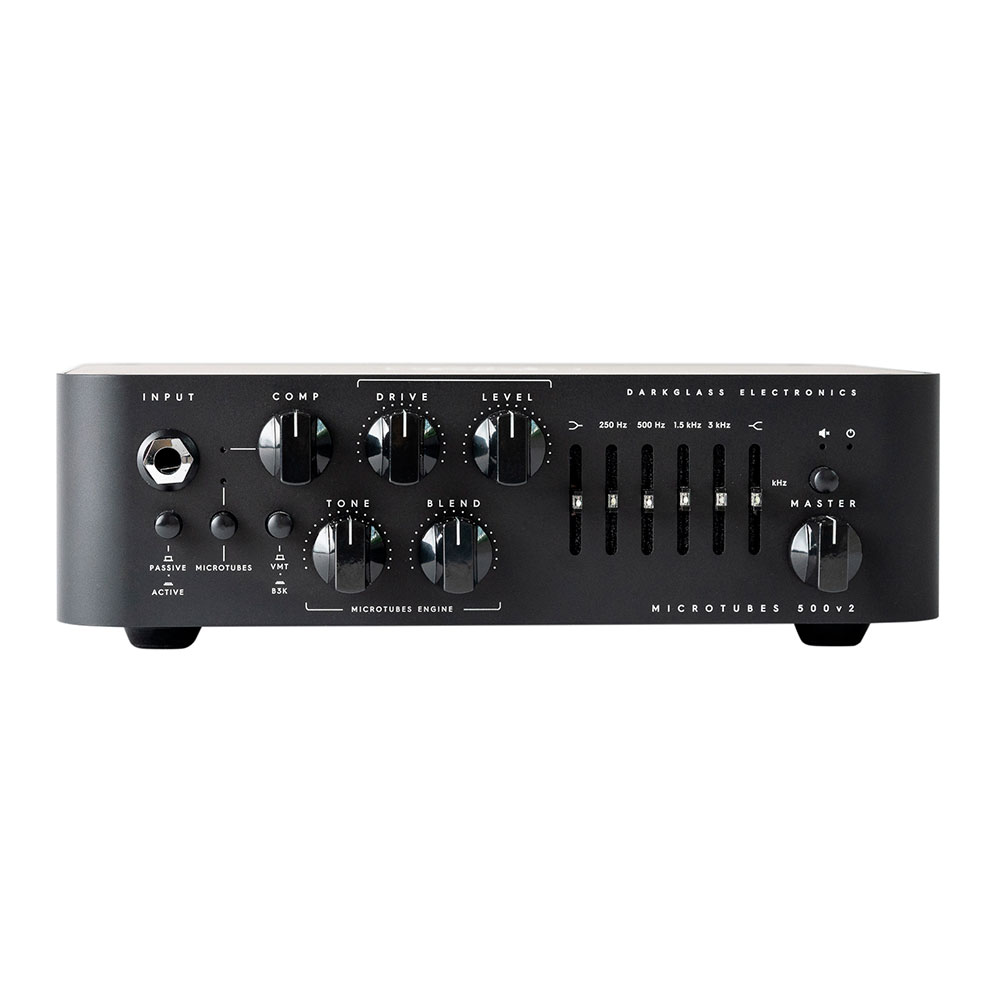 M500V2 CABEZAL P/ BAJO 500W/4OHM 250W/8OHMS MICROTUBE DARKGLASS