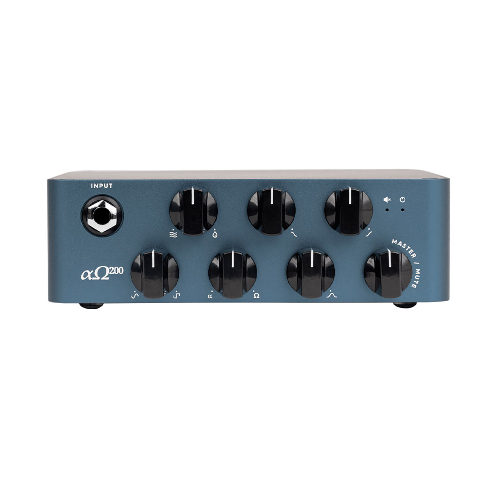 AO200 CABEZAL P/ BAJO 200W/4OHM 100W/8OHM ALPHA-OMEGA 200 DARKGLASS
