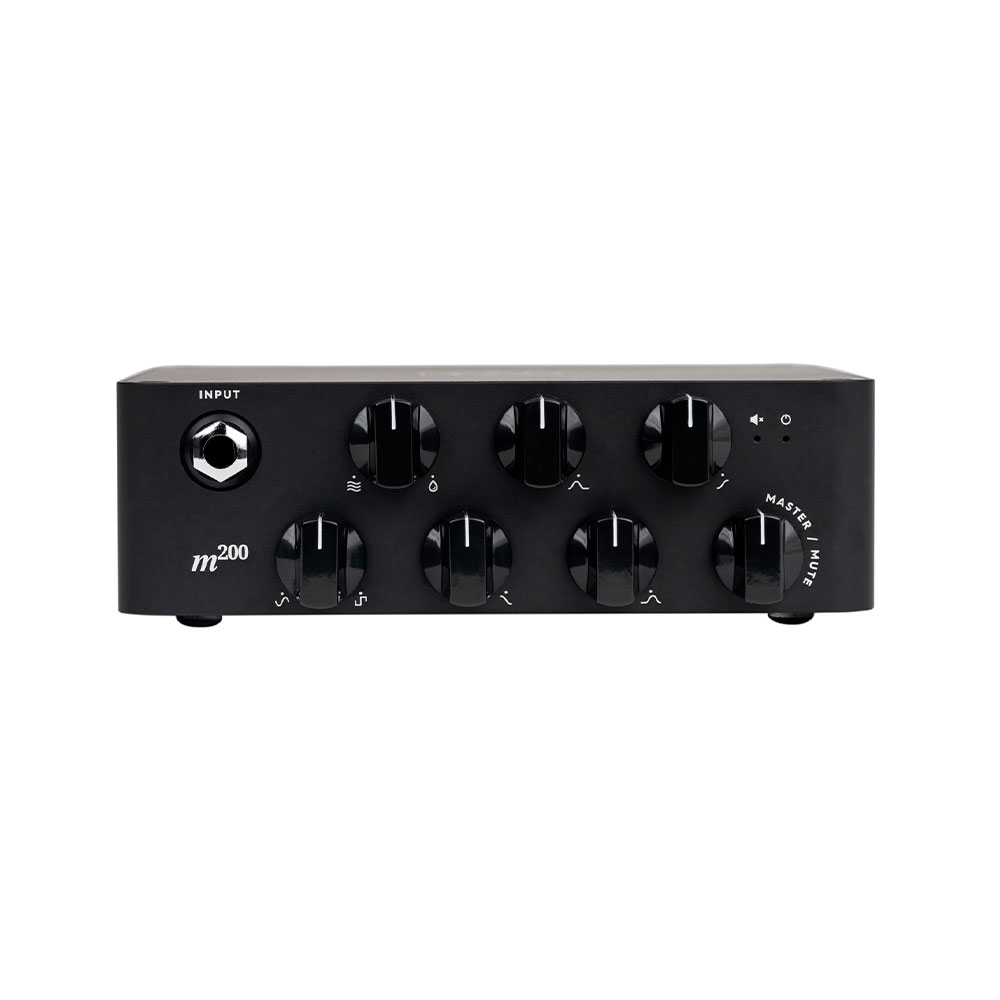 M200 CABEZAL P/ BAJO 200W/4OHM 100W/8OHM MICROTUBE 200 DARKGLASS