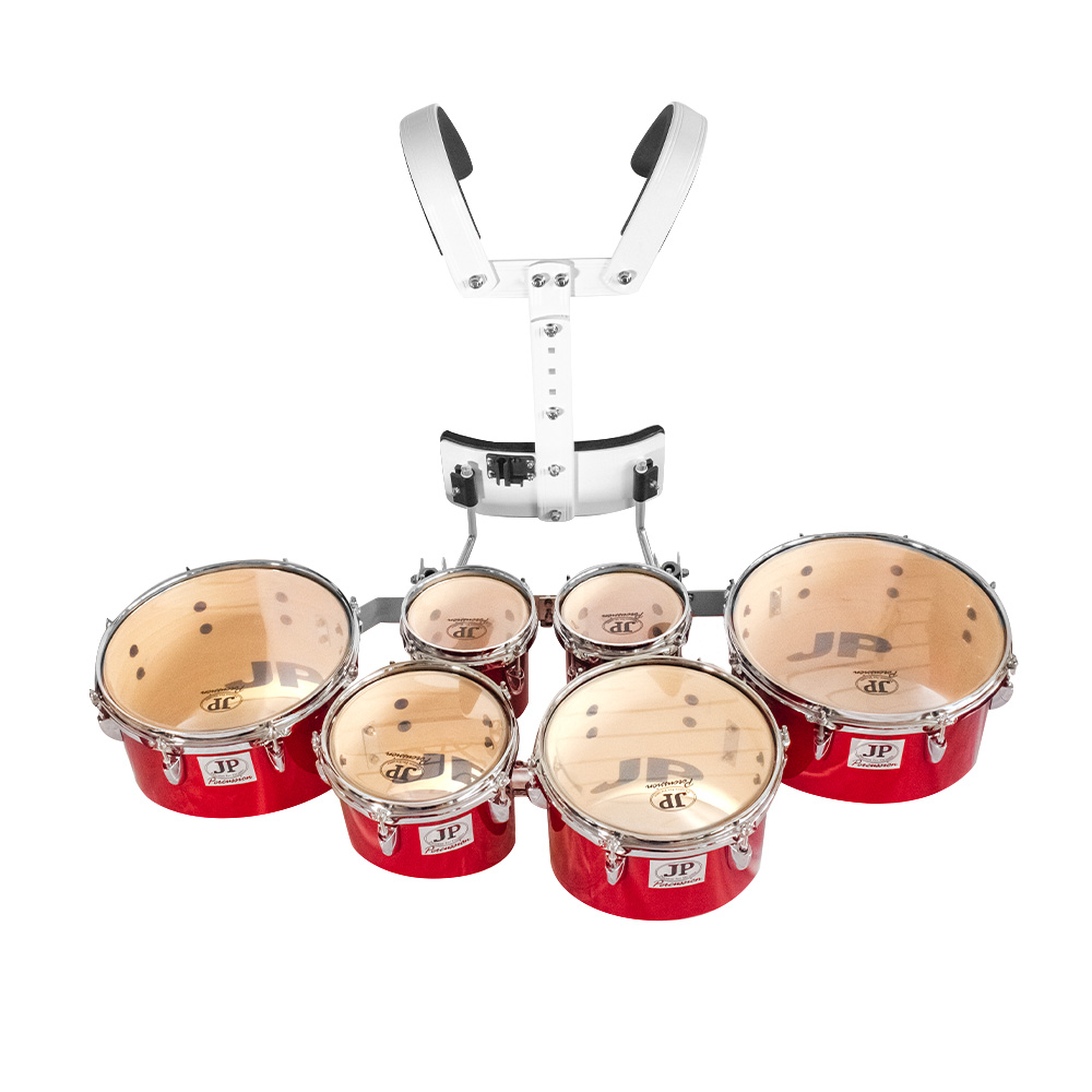 JBQAZ06-RD MULTITENOR SEXTUPLE 6/6/8/10/12/13 JBA JP PERCUSSION                                     