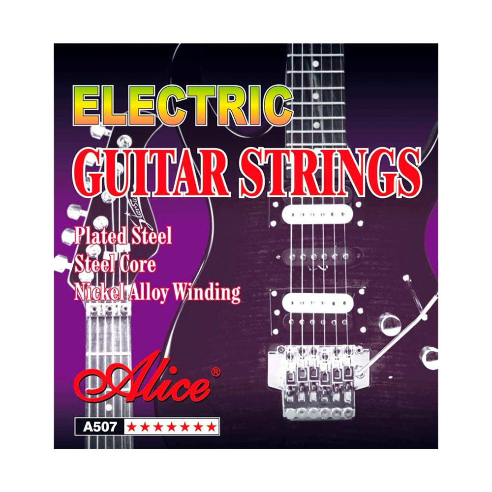 A507-L JUEGO DE CUERDAS PARA GUITARRA ELECTRICA LIGHT ALICE 