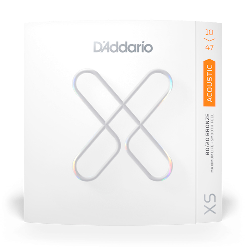 XSABR1047 SET DE CUERDAS P/GUIT. ACUST. DE METAL XS BRONZE 80/20 X-LIGHT DADDARIO