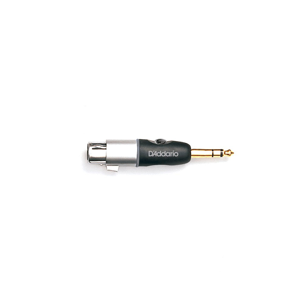 PW-P047AA ADAPTADOR DE 1/4 TRS MACHO A XLR HEMBRA DADDARIO